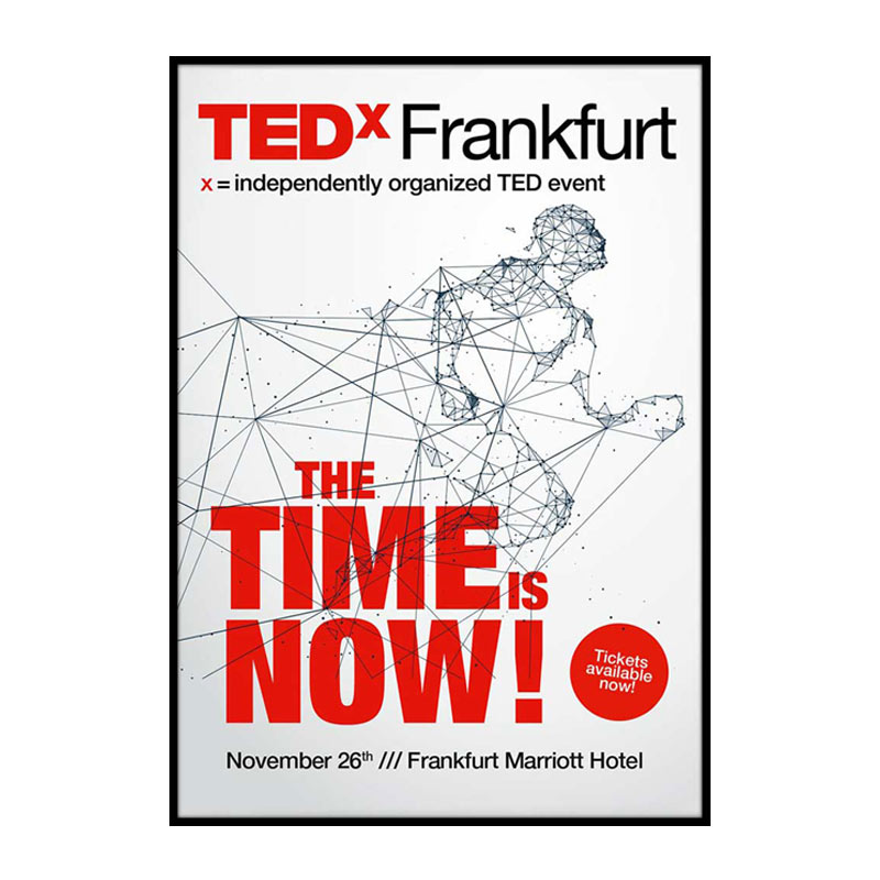 Grafik-Design Logo Gestaltung Kommunikationsdesign Frankfurt am Main Andreas Klug Anzeigen Konzeption Key Visuals TED TEDx